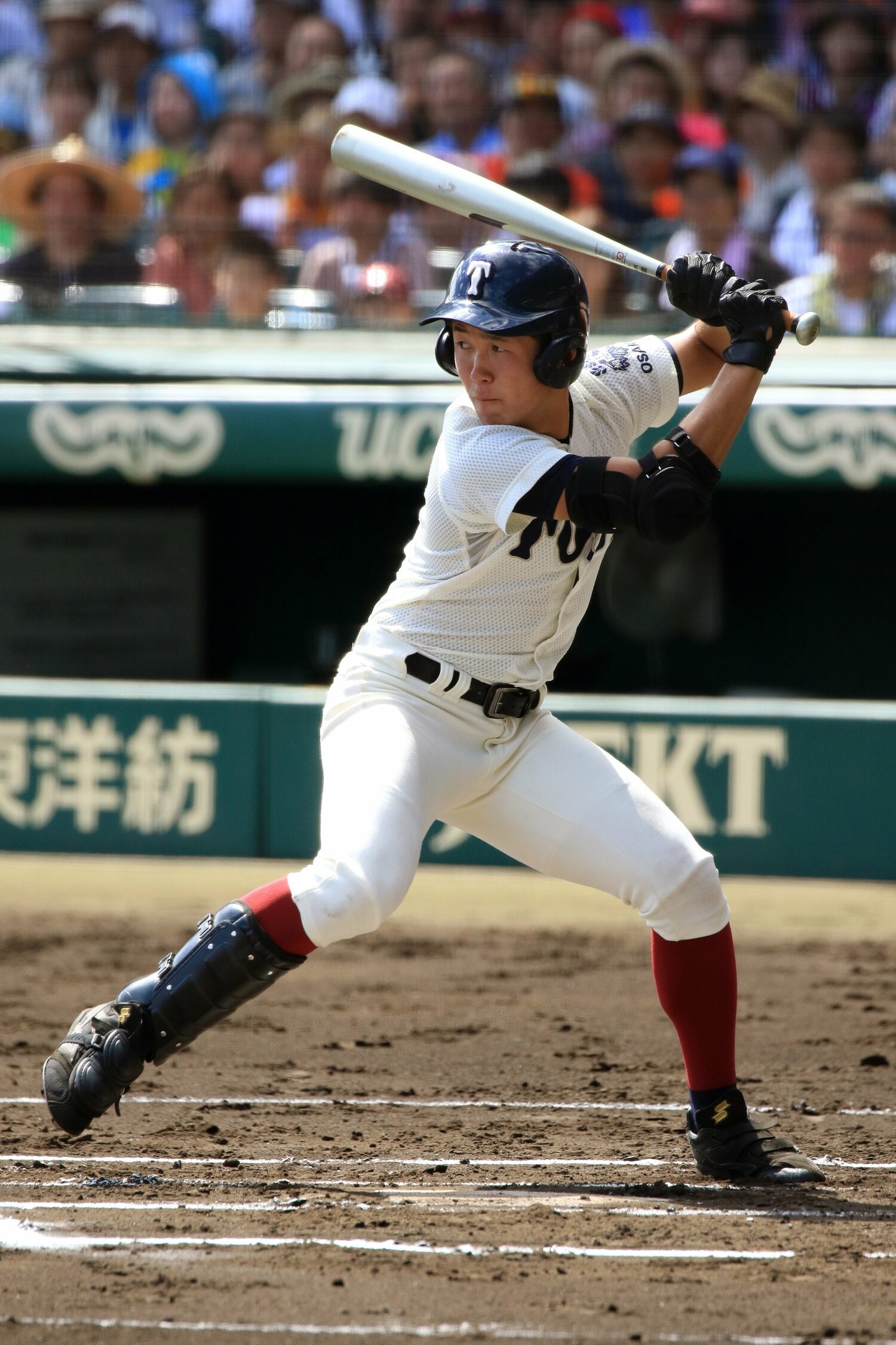 高校時代の青地　©AFLO