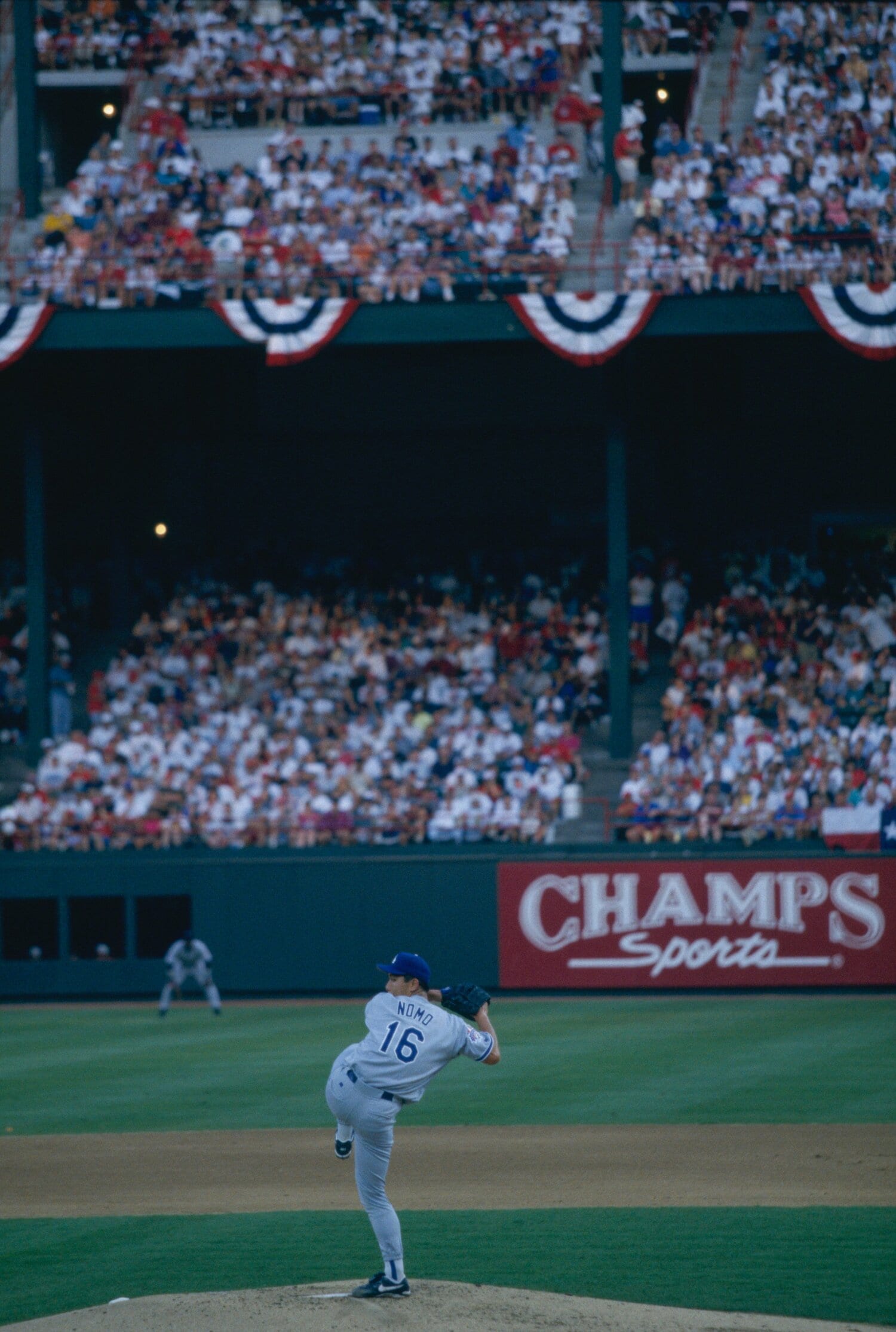 1995年のオールスターに先発した野茂 ©Kazuaki Nishiyama