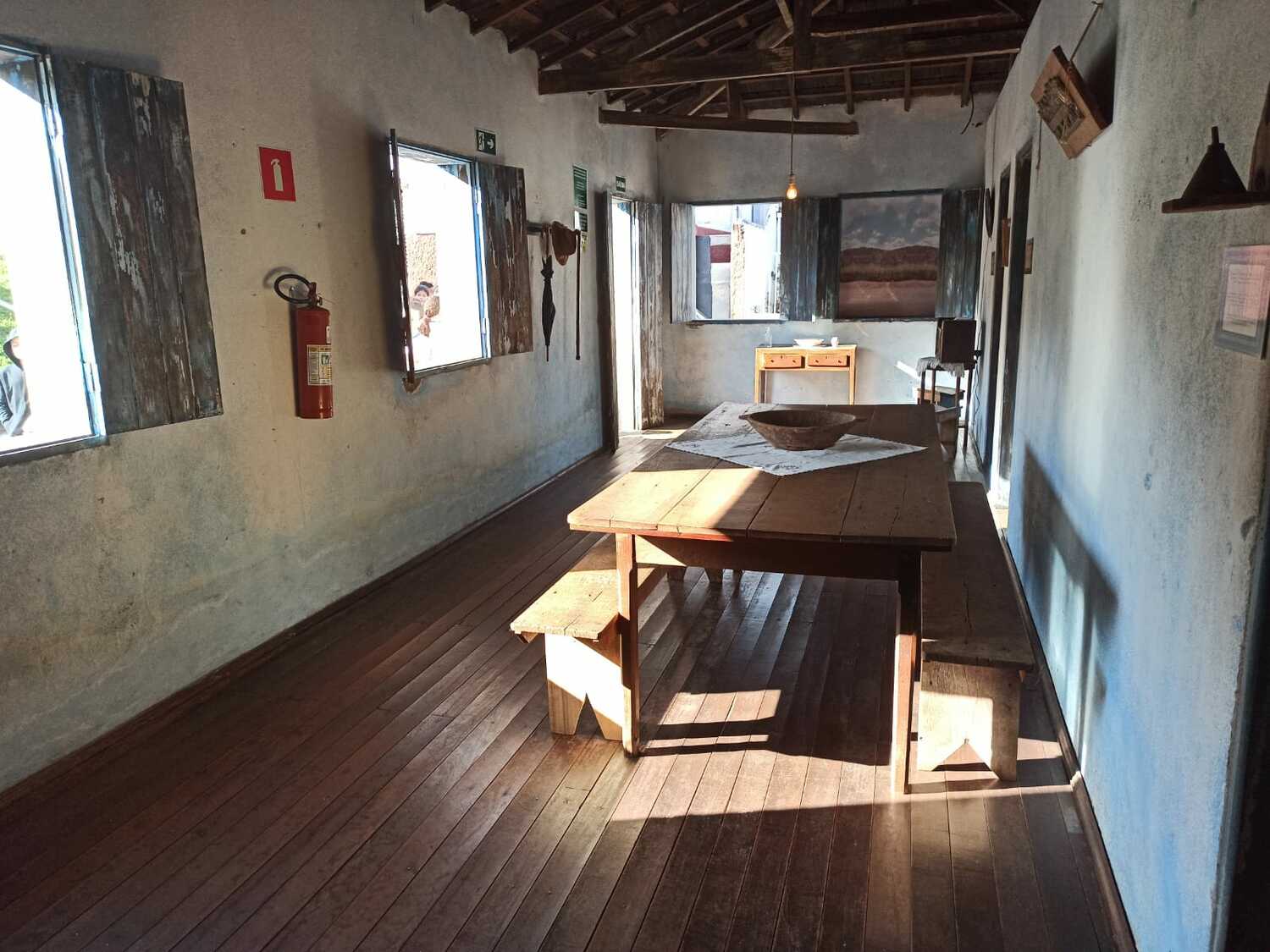 ペレの生家の台所の一部（復元）©Hiroaki Sawada