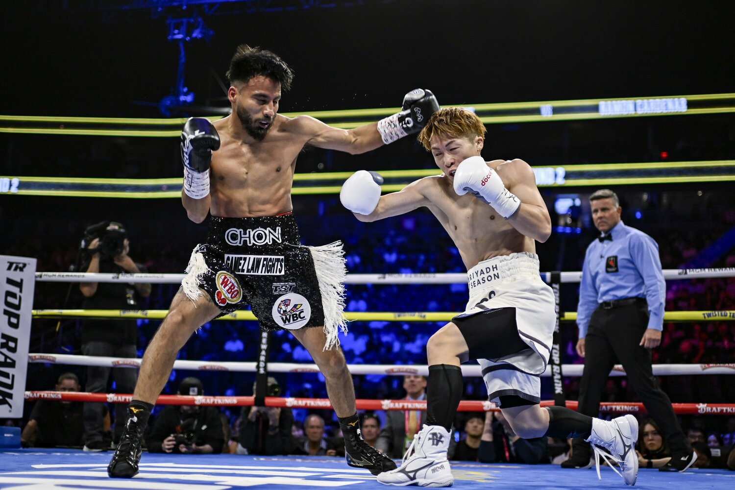 井上尚弥について「2ラウンドだけは、ちょっと雑に攻めているなという印象がありました」 ©Hiroaki Finito Yamaguchi