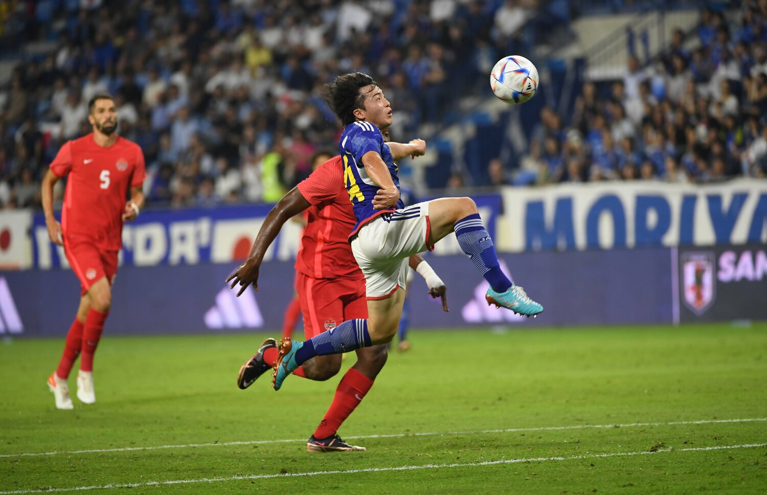 カナダ戦、相馬のゴール　©Getty Images