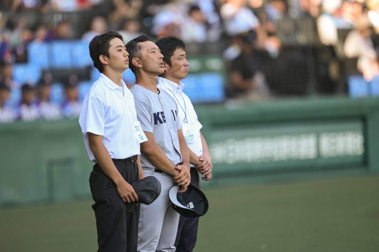 初戦は最終回に4点を取られるも「（大量失点を）経験できたことはよかった。9対0で勝つより、いい結果」と振り返った森林監督　©Nanae Suzuki