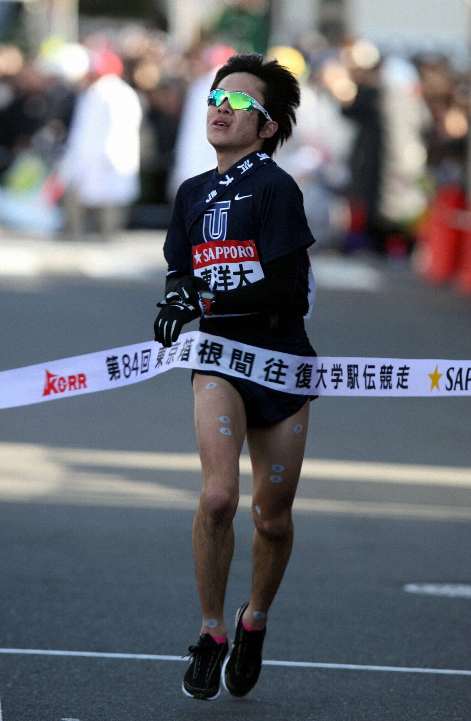 2年時にも5区を走った東洋大・釜石慶太(2008年1月)