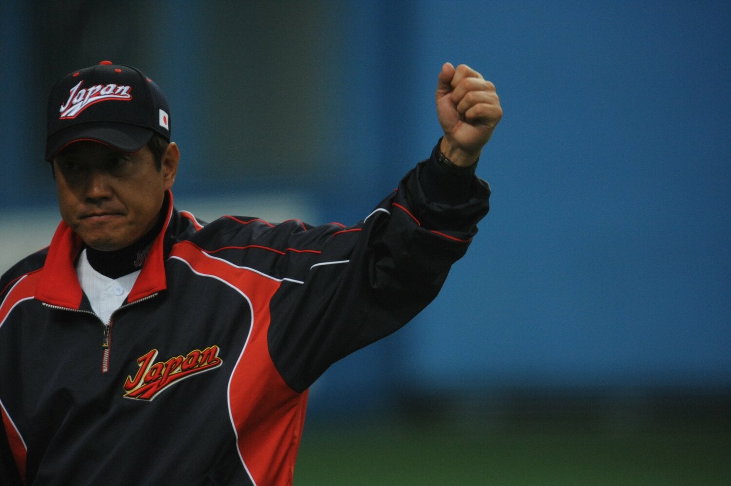 2009年のWBCで日本代表を率いた原辰徳監督　©︎Naoya Sanuki