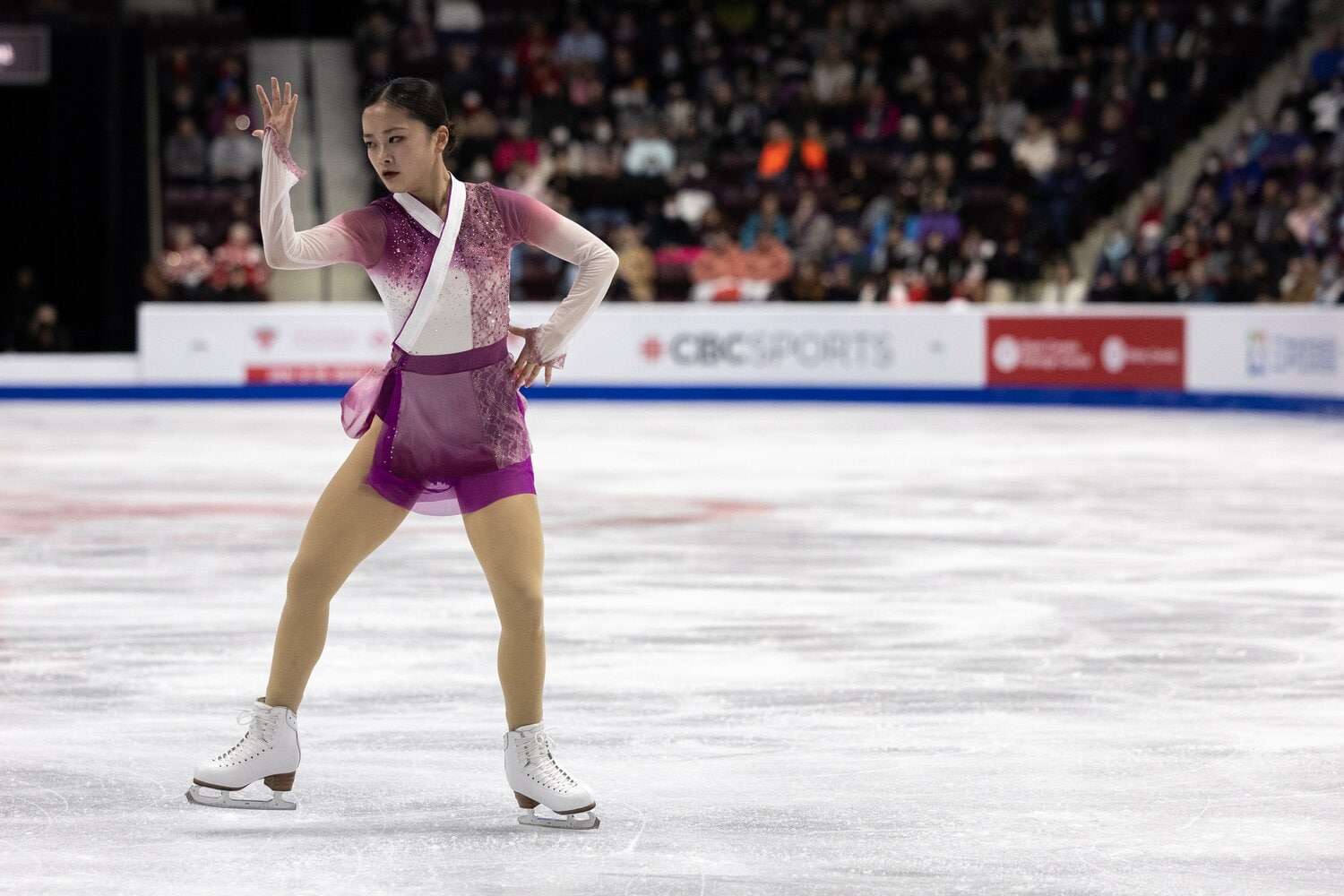 堂々としたフリーの演技　©Getty Images