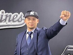 「そういえば現役ドラフトの日だ」阪神→ロッテ移籍の井上広大が振り返る“運命の1日”「岡田彰布監督と“ハイタッチ未遂”…あれは心残りです」