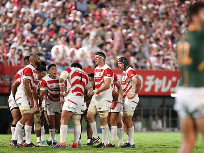 ラグビー日本代表に頼れる38歳鉄人。流暢な関西弁と、勝利への執着心。<Number Web> photograph by Naoya Sanuki