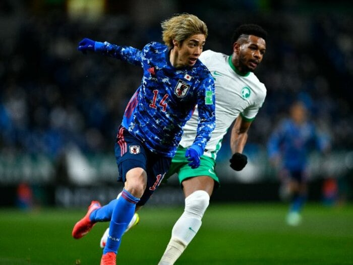 サポーターの「またか」を“いい意味で裏切った”サウジ戦快勝の要因とは？ 日本代表に浸透しつつある森保監督の「連携、連動」＜Number Web＞ photograph by Takuya Sugiyama/JMPA