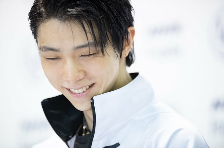 2019年　NHK杯　記者会見 ／ photograph by Asami Enomoto