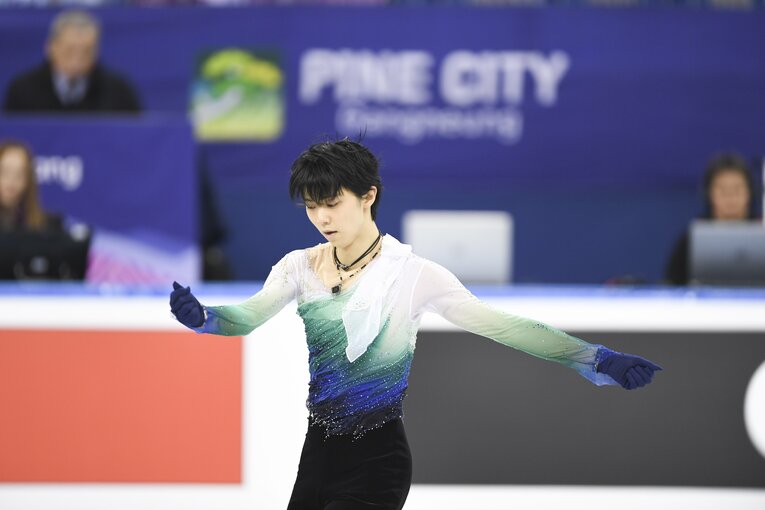 2017年2月、四大陸選手権のフリー　©Asami Enomoto