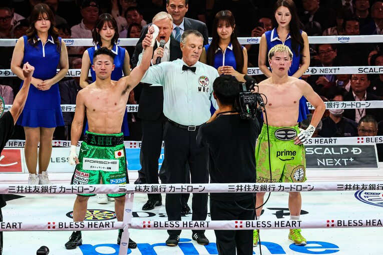 那須川天心vs.井上拓真。11月24日、TOYOTA ARENA TOKYO　©Susumu Nagao