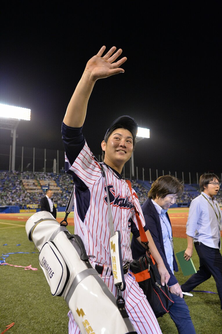 2015年、リーグ優勝を果たして　©Hideki Sugiyama