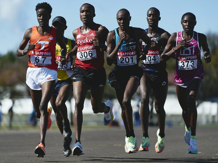 駿河台大初の予選通過に貢献した留学生ランナーのブヌカ