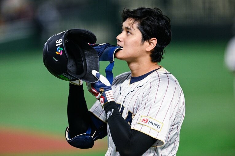 WBCでの大谷　©Nanae Suzuki