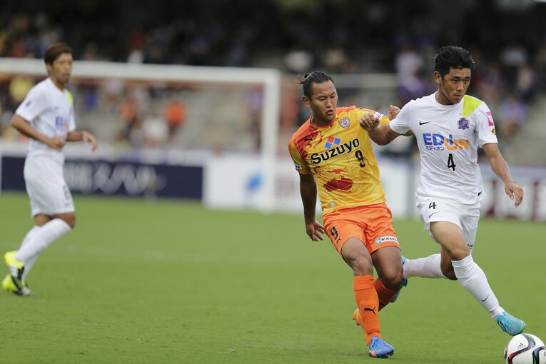 2015年、エスパルス時代　©Kiichi Matsumoto