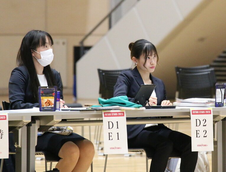 現在は大会での審判も務める　©JIJI PRESS