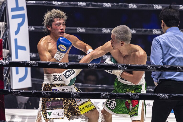 那須川天心vs.与那覇勇気　©Takuya Sugiyama