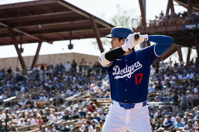 【翔平の英語でコミュニケーション】キャンプ中の様子　©Nanae Suzuki