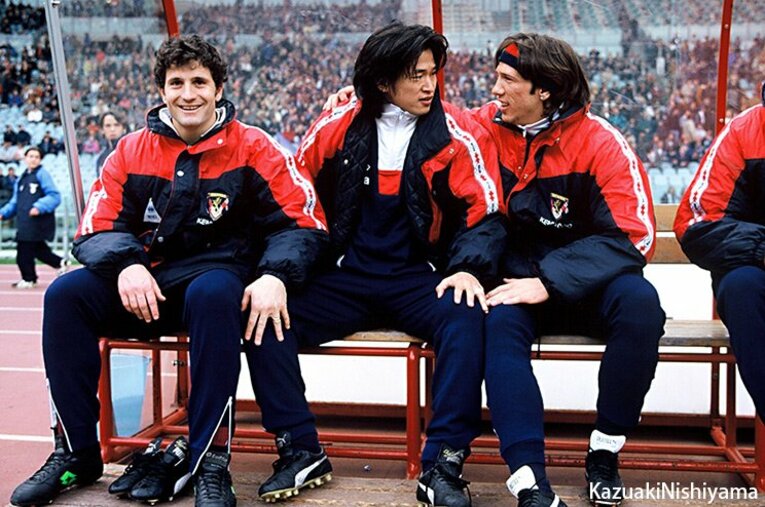 カズにデル・ピエロ、叫ぶ青嶋アナ。セリエAダイジェスト伝説と遊び心。(2)