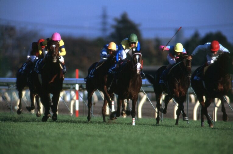 97年ジャパンC、エアグルーヴ　©Tomohiko Hayashi