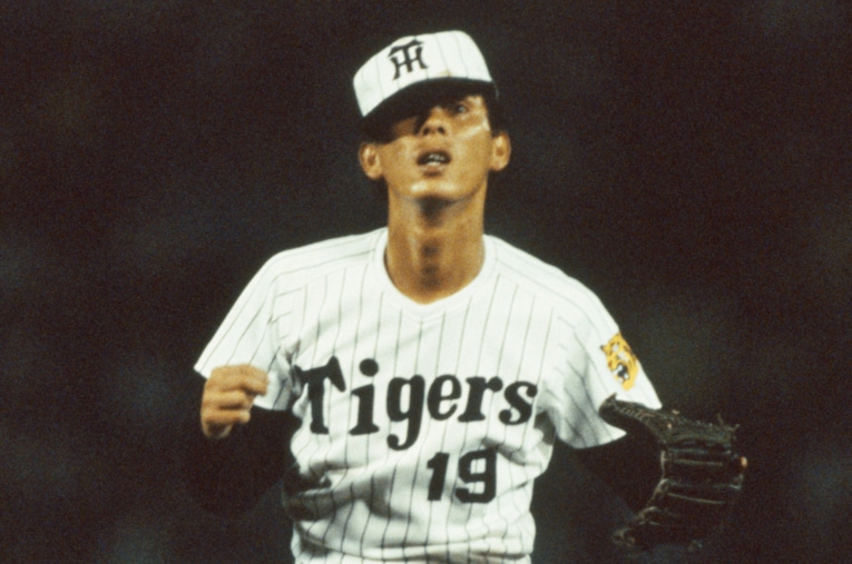 1979年、江川事件で巨人から阪神へ電撃移籍した小林繁　©BUNGEISHUNJU