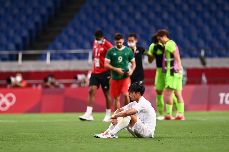 東京五輪メキシコ戦　©Takuya Kaneko/JMPA