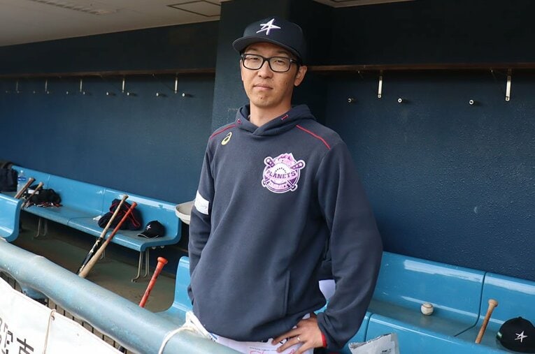 独立リーグ茨城の監督に転身した伊藤悠一さんにその経緯を聞いた ／ photograph by Kou Hiroo