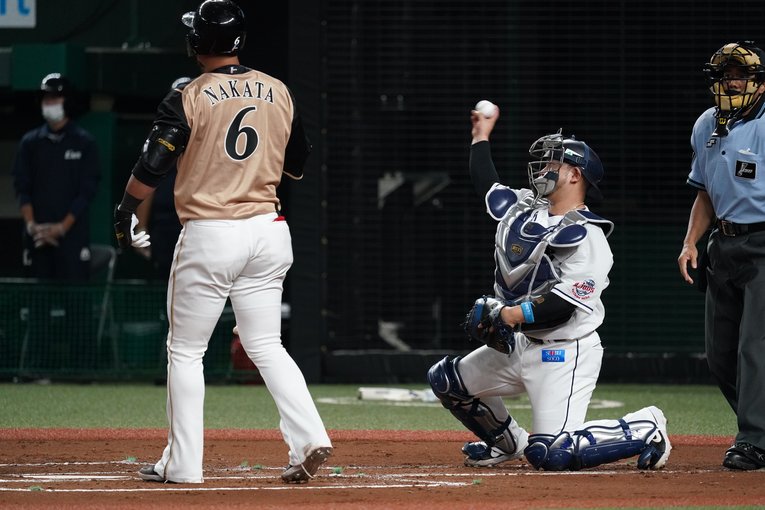 日本ハム時代の中田（2020年撮影）　©️Hideki Sugiyama