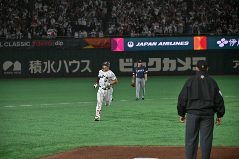 チェコ戦8回、満塁ホームラン【完全版】　©Nanae Suzuki