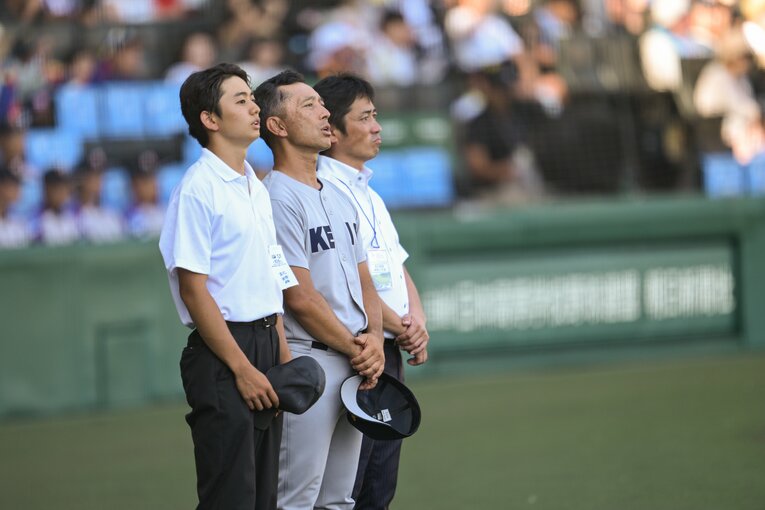 初戦は最終回に4点を取られるも「（大量失点を）経験できたことはよかった。9対0で勝つより、いい結果」と振り返った森林監督　©Nanae Suzuki