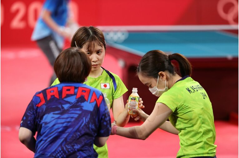 「ダブルスを石川さんと戦えて、すごく心強いです」 卓球女子団体のカギを握る平野美宇にチームが伝えていたこと(20)