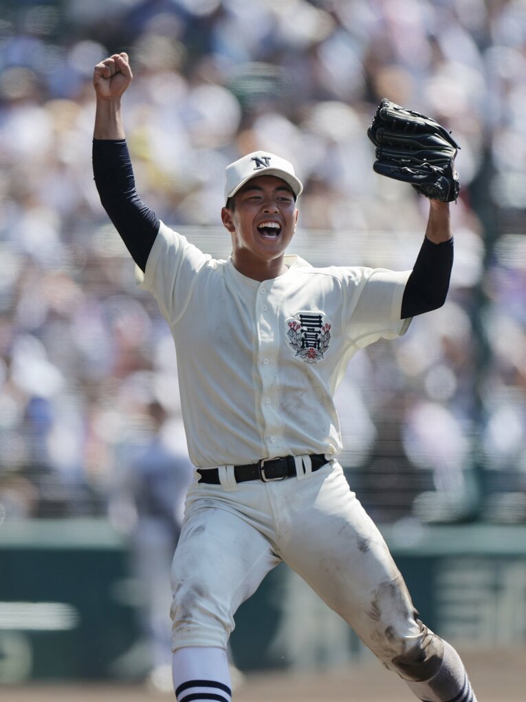 決勝進出の瞬間…歓喜の近藤　©JIJI PRESS