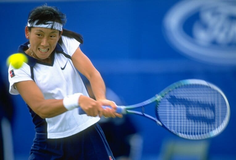 杉山愛（1998年撮影）　©Getty Images