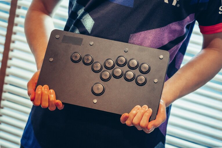 ミニ四駆のスペーサーを使用したときど専用のコントローラー