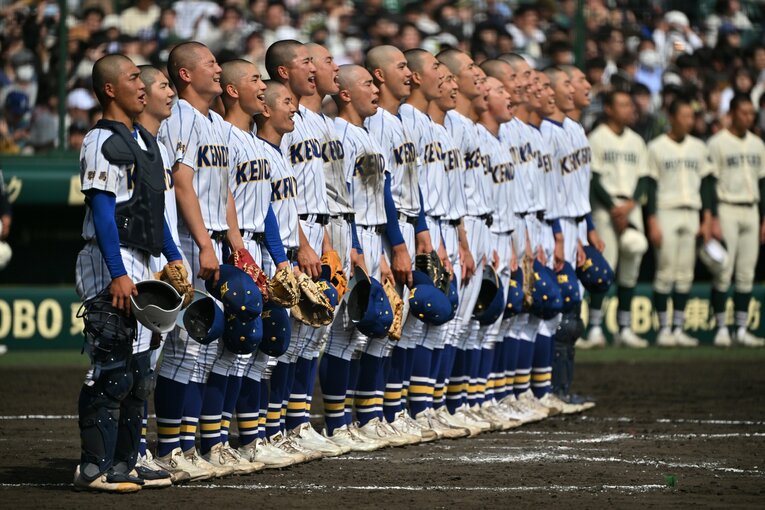 「五厘刈りは…チームで統一した」健大高崎　©Hideki Sugiyama