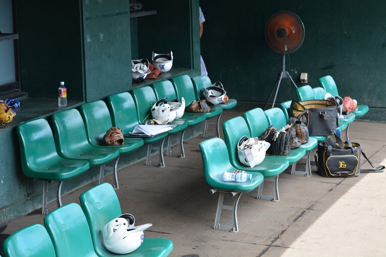 エナジックのベンチの様子　©Takarin Matsunaga