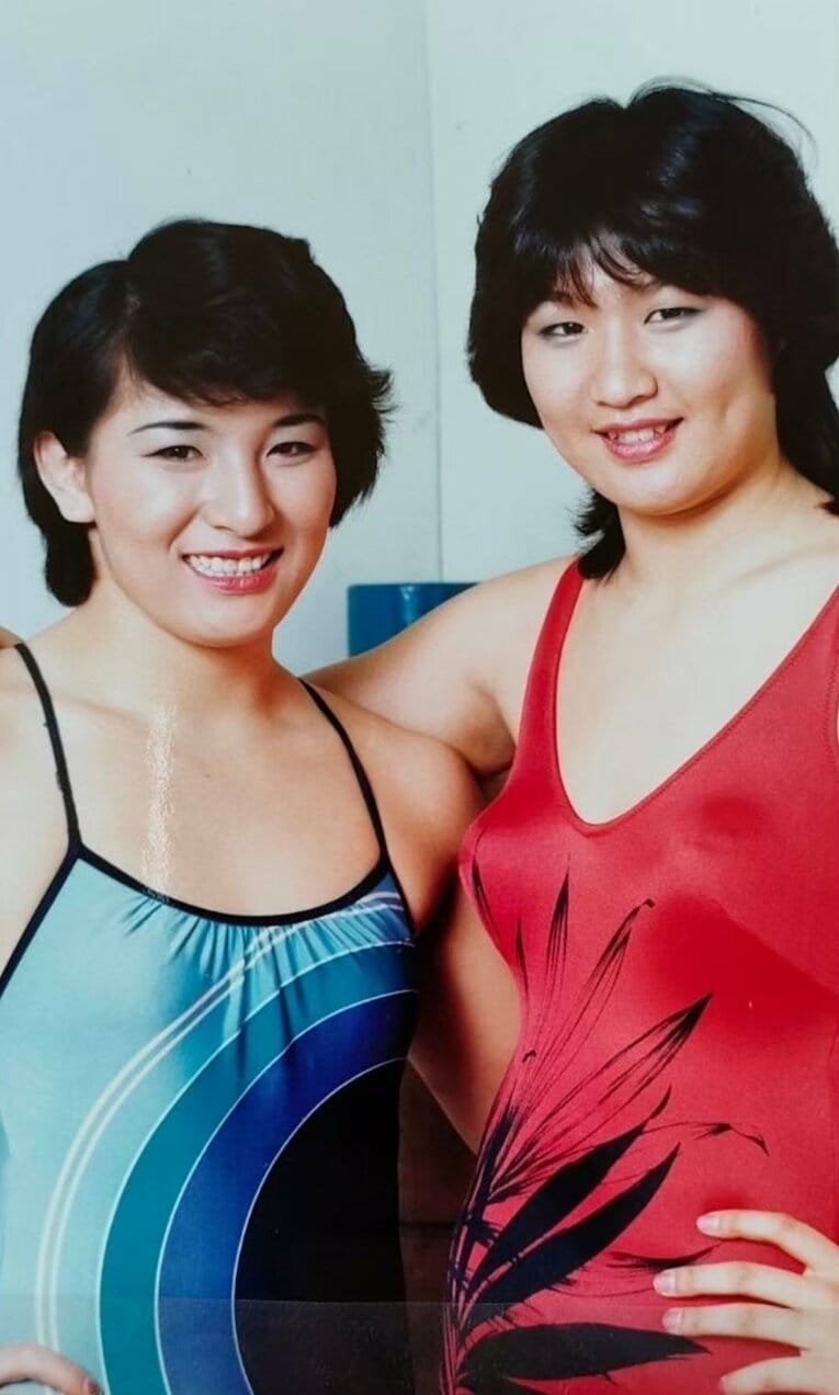 全女で活躍したジャンボ堀さんの現役時代　提供：ジャンボ堀