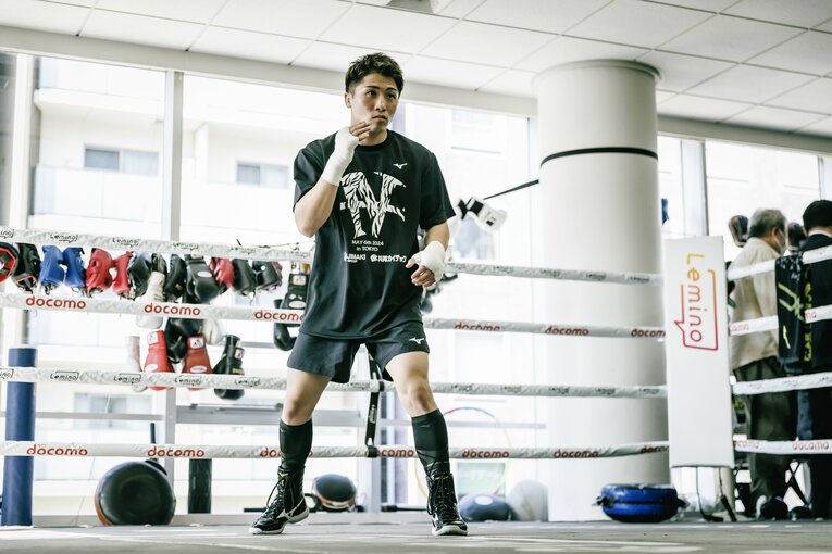 井上尚弥 公開練習　©︎Kiichi Matsumoto