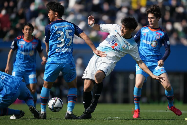 J3開幕戦 YS横浜vs FC岐阜　©︎Akito Iwamoto