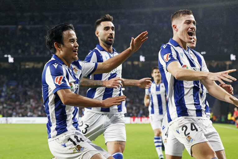 先制ゴール後の大喜び　©Daisuke Nakashima