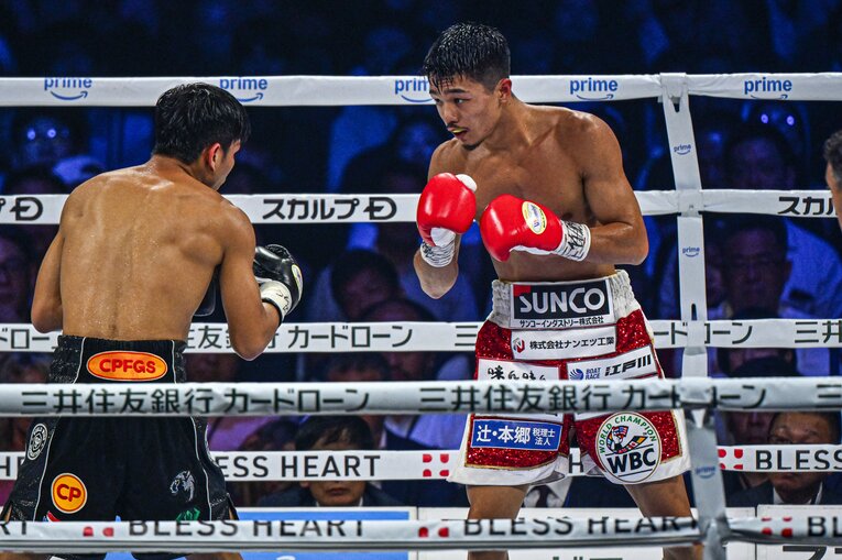 中谷潤人vs.ペッチ・ソー・チットパッタナ（WBC世界バンタム級タイトルマッチ）©Takuya Sugiyama