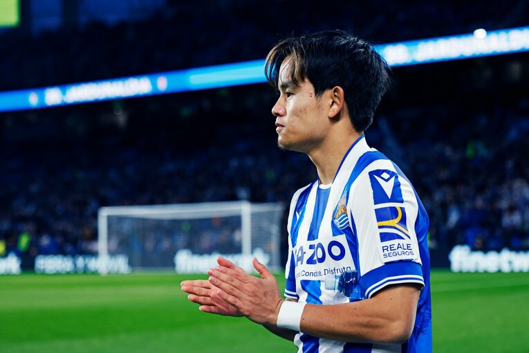 「TAKEユニの日本人ファンが増えた気が」久保建英MOMも“代えが利かない状態”を現地撮影…ソシエダは狂う歯車を直せるか(11)