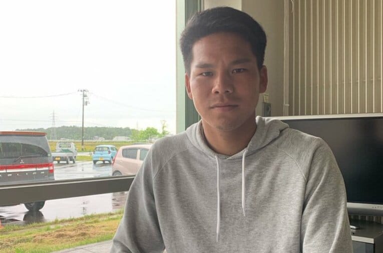 射庭康太朗 ／ photograph by Kohei Kikuchi