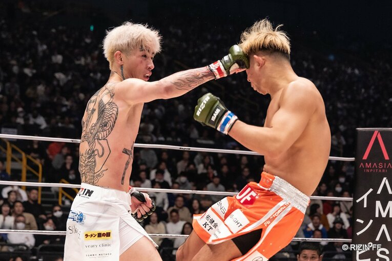 『RIZIN45.』平本蓮vs.YA-MAN　©RIZIN FF