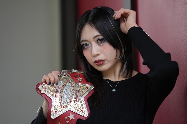 人気プロレスラー・上谷沙弥の撮りおろしフォト　©Essei Hara