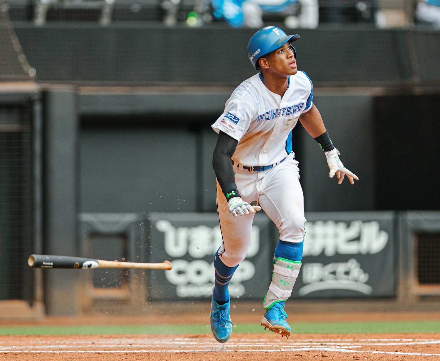 エスコンフィールドで飛躍した万波。日本ハム打線全体も底上げなるか　©JIJI PRESS