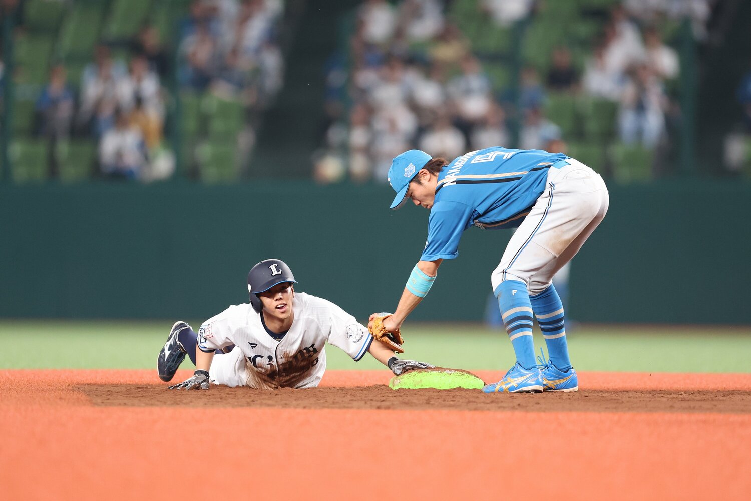 高松がこだわる「ヘッドスライディング」。その理由は… ©JIJI PRESS