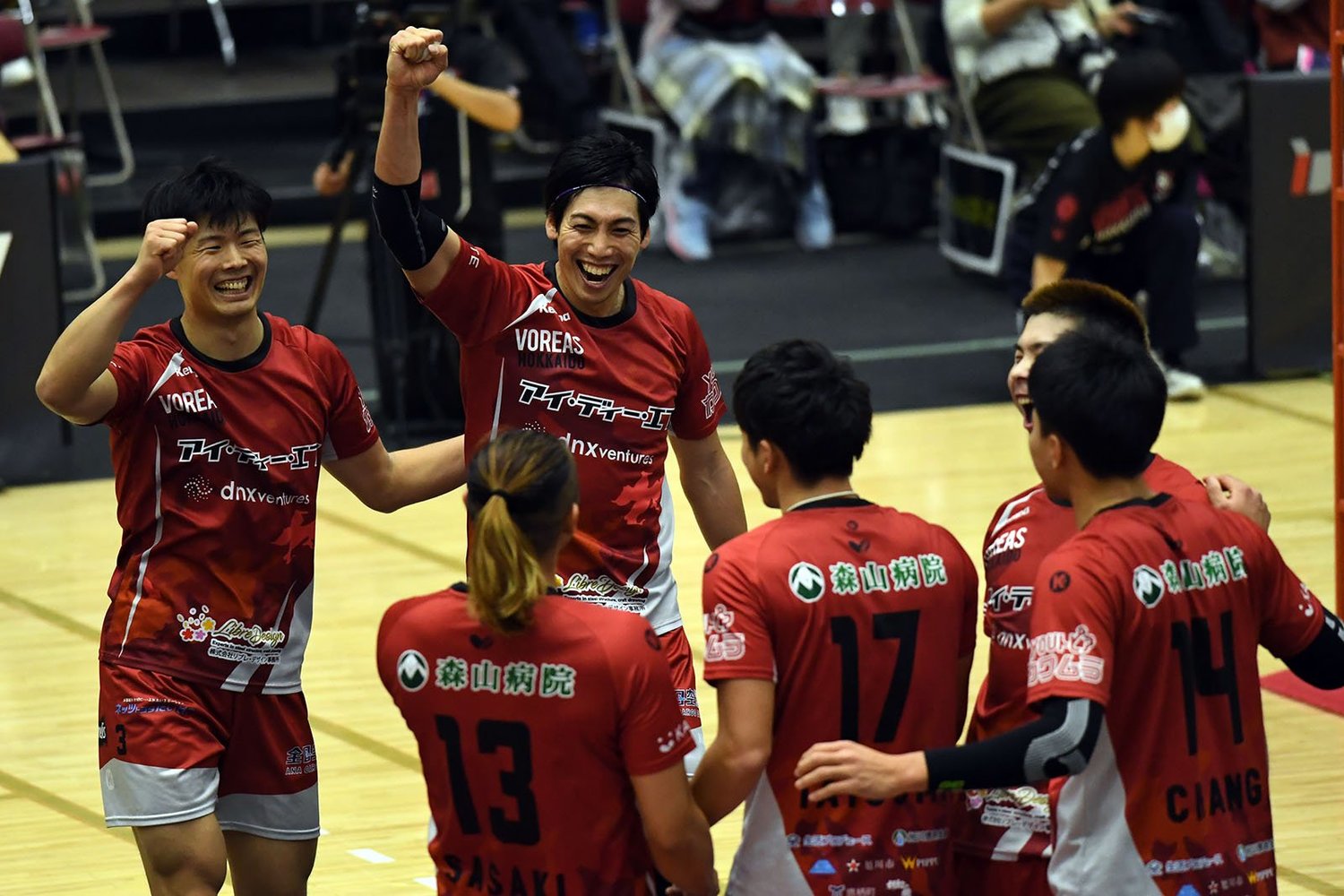 今季からV2のヴォレアス北海道に加入　©︎V.LEAGUE