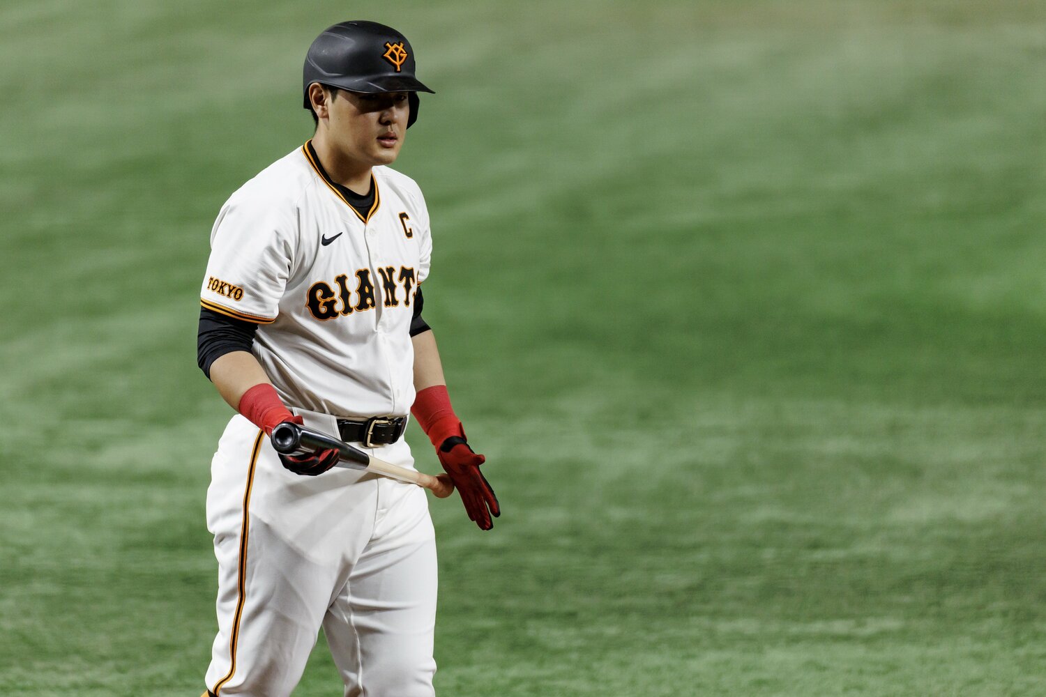 阿部慎之助監督が「打のキーマン」として期待を寄せる岡本和真 ©Kiichi Matsumoto