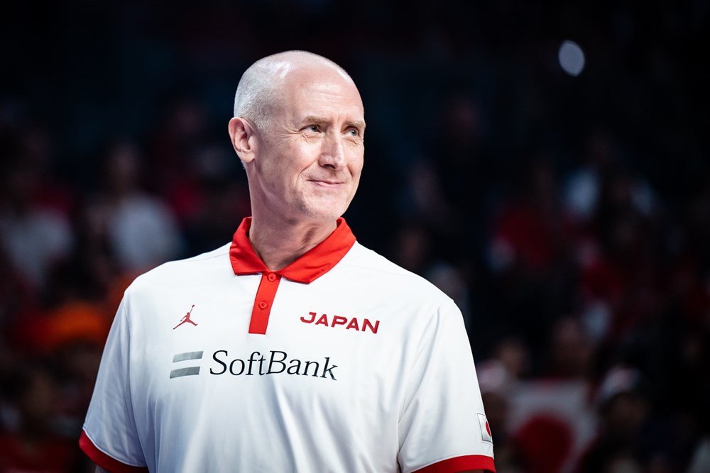 「自分たちを信じれば勝てる」という信念を貫いたトム・ホーバスHC ©FIBA